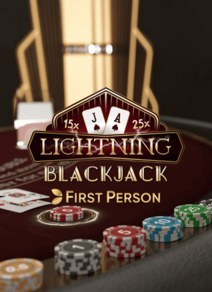 First Person Lightning Blackjack